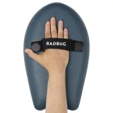 DECATHLON Pádlo na ruku Handplane k bodysurfu 100 modré bez · záber 2