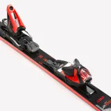 ROSSIGNOL ROSSIGNOL Forza 60° výkonné zjazdové titánové lyže s viazaním červeno-čierne 171 cm · záber 2