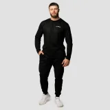 GymBeam Men‘s Basic Long Sleeve T-Shirt Black - Boja: Crna | Težina: 0,253 g · záber 5