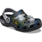 Fiú kroksik (szabadidőcipő) CROCS Classic Grogu Clog K black · záber 1