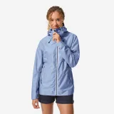 DECATHLON Dámska nepremokavá bunda Sailing 100 na jachting modrá XS · záber 1