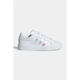 Dievčenská rekreačná obuv ADIDAS Grand Court 3.0 Jr cloud white iridescent almost pink · záber 2
