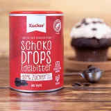 Xucker Chocolate Drops tmavá čokoláda - Příchuť: Hořká čokoláda | Hmotnost: 0,75 kg | Balení: 10 · záber 4