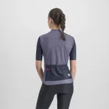 Dámský cyklistický dres s krátkým rukávem SPORTFUL Checkmate w jersey, galaxy blue chalck violet · záber 3