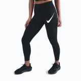 Dámske kompresné legíny NIKE W NK DF TEMPO HR 7 8 TGT SWHBR BLACK REFLECTIVE SILV WHITE · záber 1
