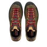 Pánská nízká turistická celokožená obuv TECNICA Sulfur NBK Ms, dark green red · záber 5