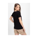 Dámské tričko s krátkým rukávem VOLCANO QUEEN-700-BLACK · záber 3