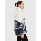 Dámská fleecová mikina se zipem 4F FLEECE U351-WAW25TFLEU351-90A-MULTICOLOUR ALLOVER · záber 3