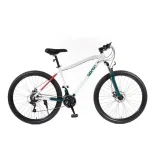 Olpran CANIS Man 27,5" - 2025 biela/tmavá petrolejová/tmavo červená - 18" (158-177 cm) · záber 1