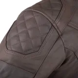 Dámská kožená moto bunda W-TEC Kaika Farba hnedá, · záber 5