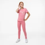 PUMA PUMA dievčenské bavlnené legíny ružové 9-10 r · záber 1