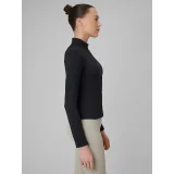 Dámska tréningová mikina so zipsom 4F SWEATSHIRT FNK F0850-20S-DEEP BLACK · záber 3