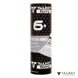 Badmintonové míčky TALBOT TORRO Tech 450 Medium 6ks - bílé · záber 4