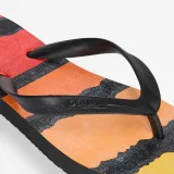 DECATHLON Chlapčenské žabky 120 Paper čierno-červené 27-28 · záber 2