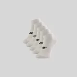 Dámske krátke ponožky (5-pack) - biele · záber 4