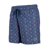 Férfi fürdőnadrág ARENA MENS BEACH BOXER ALLOVER-540-grey blue microflowers multi · záber 4