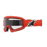 Alpinestars Vision Youth Hollow čierna antracit/žltá fluo, číre plexi · záber 3