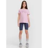 Dívčí tričko s krátkým rukávem 4F JUNIOR TSHIRT F1854-52S-LIGHT VIOLET · záber 4