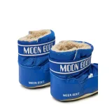 Juniorské vysoké zimné topánky MOON BOOT MB CRIB NYLON JR-F002 ELECTRIC BLUE - Farba: modrá · záber 5