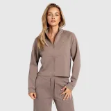 Dámska mikina na zips Iron Aesthetics Enigma, hnedá · záber 10