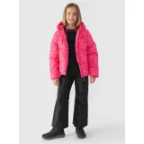 Dívčí lyžařská bunda 4F JUNIOR TECHNICAL JACKET-JWAW24TTJAF544-90A-MULTICOLOUR ALLOVER · záber 5