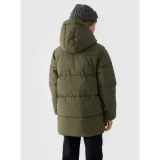 Chlapecká bunda 4F JUNIOR DOWN JACKET-JWAW24TDJAM464-43S-KHAKI · záber 4
