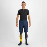 Pánské zateplené běžecké kraťasy SPORTFUL Rythmo over short, galaxy blue · záber 2