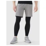 Pánské tréninkové kraťasy 4F SHORTS FNK M1277-25M-GREY MELANGE · záber 2