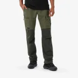 SIMOND Pánske turistické nohavice MT500 odolné kaki 2XL-3XL (L34) · záber 1