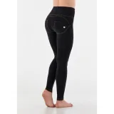 Női jeggings nadrág FREDDY WR.UP® skinny high waist push up jeggings in organic fabric-Black · záber 3