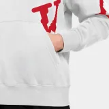 Pánska mikina s kapucňou NIKE M NK CLUB BB GX HDY NEO VAR WHITE UNIVERSITY RED · záber 4