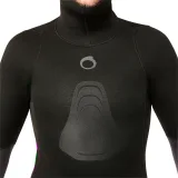 DECATHLON Pánska neoprénová bunda SPF 500 - 5 mm na podmorský rybolov tmavosivá M · záber 2