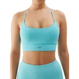 Dámská sportovní tréninková podprsenka 4F SPORT BRA-WSS24USBAF096-33S-BLUE · záber 1