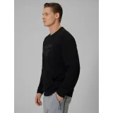 Pánská mikina 4F SWEATSHIRT M2237-20S-DEEP BLACK · záber 3