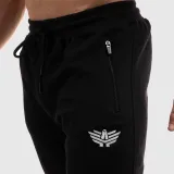 Jogger tepláky Iron Aesthetics Round, čierne · záber 5