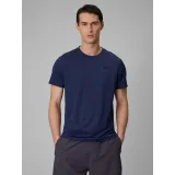 Pánské tréninkové tričko s krátkým rukávem 4F TSHIRT FNK M2140-31M-NAVY MELANGE · záber 2
