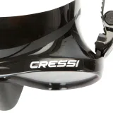 CRESSI Potápačská maska F1 bez rámu čierna . · záber 2