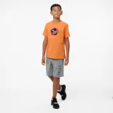 PUMA PUMA detské bavlnené tričko s potlačou oranžové 5-6 r (116 cm) · záber 1