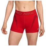 Dámské tréninkové kraťasy NIKE PRO W NP DF MR 3IN SHORT TT GRX-657-Red · záber 1