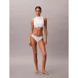Dámsky top s podprsenkou CALVIN KLEIN Lightly Lined Mockneck Bralette Icon Cotton Modal black · záber 5