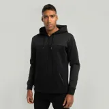 Суичър Essential Zip Up Hoodie Black - STRIX - Размер: S | Тегло: 0,6 g | Опаковка: 28 · záber 1