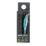 CAPERLAN Wobler Jerkbait Minnow WXM MNW 50 SP Modrý chrbát bez · záber 2