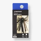 CAPERLAN Umelá nástraha na lov dravcov Micro Rubber Jig Tungsten Black 2 g - 1/16 oz · záber 2