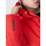 Chlapecká lyžařská bunda 4F JUNIOR TECHNICAL JACKET-JWAW24TTJAM534-62S-RED · záber 4