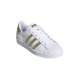 Dámská vycházková obuv ADIDAS ORIGINALS Superstar cloud white gold metallic cloud white · záber 1