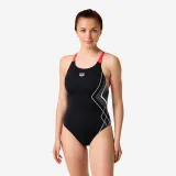 ARENA Dámske jednodielne plavky Swimpro Soft čierno-červené XS · záber 1