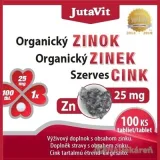 JUTAVIT Organický zinok 25 mg 100 tabliet · záber 2