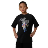 Chlapecké tričko s krátkým rukávem 4F JUNIOR TSHIRT M3012-20S-DEEP BLACK · záber 1