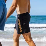 QUIKSILVER QUIKSILVER pánske plážové boardové šortky čierne M · záber 2