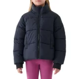 Dievčenská bunda 4F JUNIOR DOWN JACKET F613-4FJWAW25TDJAF613-20S-DEEP BLACK · záber 1
